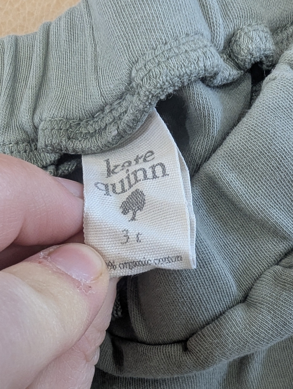 Bundle of Kate Quinn Organics Classic Panda Interlock Pants Size 3t - Picture 3 of 9